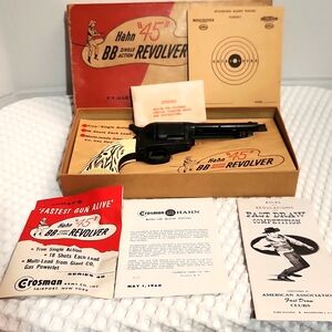 Vintage Hahn 45 BB SINGLE ACTION CO2 REVOLVER
